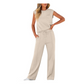 💖 Women's Casual Sleeveless Top and Drawstring Pants 2-Piece Set