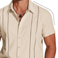🌞2025 Summer New Arrivals 49% OFF🔥Men's Cuba Guayabera Exquisite Hollow Embroidered Button Front Shirt