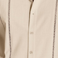 🌞2025 Summer New Arrivals 49% OFF🔥Men's Cuba Guayabera Exquisite Hollow Embroidered Button Front Shirt