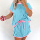 ⏰HOT SALE 50% OFF🔥Women's Casual Short Sleeve Top & Skirt Two Piece Set