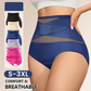 💖Last Day-Buy 1 Get 3 Packs💖Plus-Size High-Waist Cross Tummy Control Panties🎁Free socks Today!!