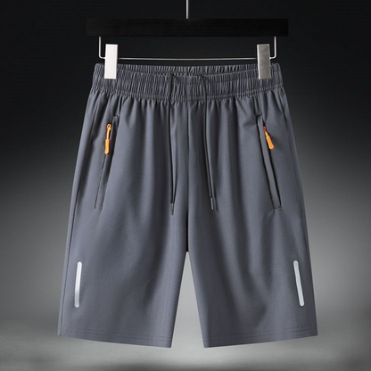 🔥HOT SALE 70% OFF🥰 Men's Elastic Summer Shorts💎Breathable, Zippered Pockets & Stretch Fit🩳❄️