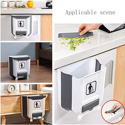 💥Limited Sale 50% OFF💥Foldable Kitchen Cabinet Trash Can🏡