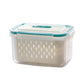 🔥Summer Hot Sale 60％ OFF💝2 in 1 Draining Fresh-Keep Food Container