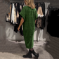 🎁2025 Big Sale🎁💥Women's Stylish V-Neck Glitter Midi Dress