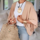 💖 Special Price £15.99🔥Last 3 Hours!!💝Women's Linen Cardigan 3/4 Sleeve Open Front Loose Cover Ups Lightweight Shrug