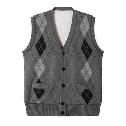 🔥HOT SALE 49% OFF -Nice Gift! Men’s Warm Plush Winter Vest