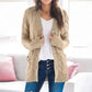 💐Autumn Big Sale-50% Off💕Women's Fall Casual Long Sleeve Button Down Open Front Cable Knit Cardigan