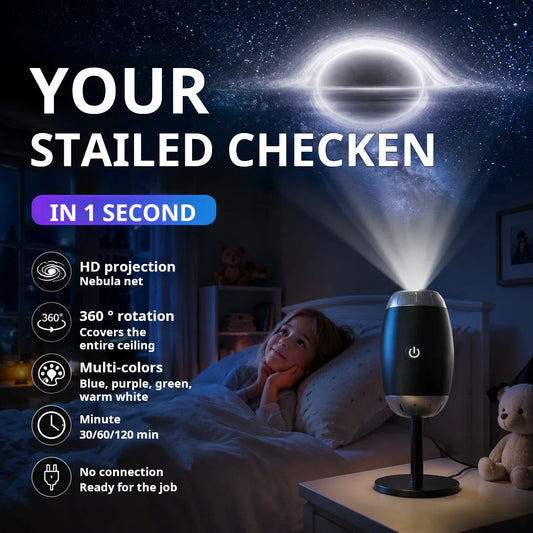💕 DIRECT FACTORY SALE 50% OFF!✨ Plug-and-Play HD Star Projector🥳50,000+ Happy Users