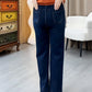 👖 50% OFF NOW! ✨ Women's Straight-Leg Pants - Classic Casual Fit with Comfortable Elastic Waist for Everyday Style 🌟🛍️