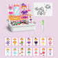 🎁Last Day 49% OFF😍Magnetic Puzzles Face Dress Up Travel Game Double Side Preschool Educational Learning Toy for Kids