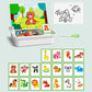 🎁Last Day 49% OFF😍Magnetic Puzzles Face Dress Up Travel Game Double Side Preschool Educational Learning Toy for Kids