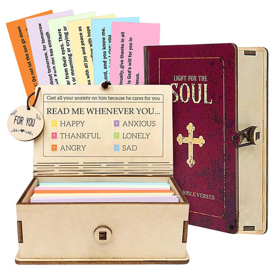 🔥Limited Time Discount-60%OFF🎁 ✝️Faith Bible Verse Box🙏