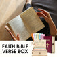 🔥Limited Time Discount-60%OFF🎁 ✝️Faith Bible Verse Box🙏
