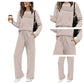 🎁2026 New Arrivals 60% OFF💥Women's Crew Neck Top & Drawstring Pants Set