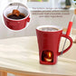 🎄Christmas Sale 50% OFF🍫 Handmade Chocolate Melting Mug🎁The Cozy Fondue Experience