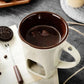 🎄Christmas Sale 50% OFF🍫 Handmade Chocolate Melting Mug🎁The Cozy Fondue Experience