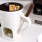 🎄Christmas Sale 50% OFF🍫 Handmade Chocolate Melting Mug🎁The Cozy Fondue Experience