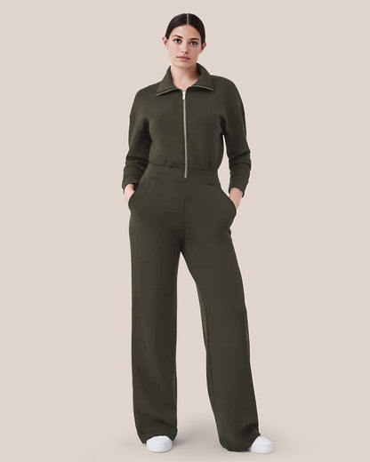 🚀 Flash Deal: Up to 50% OFF🔥Jumpsuit: Ultimate comfort with 4-way stretch, zippers, and pockets!