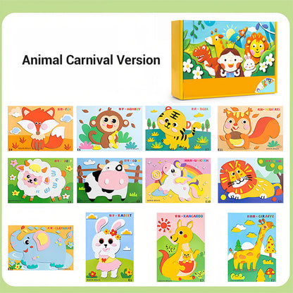 🎁 50% OFF NOW! 🧩Children’s DIY 3D EVA Sticker Craft
