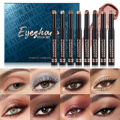 🎅ONLY TODAY -60% OFF🔥🎄50K+ SOLD! 🎁✨8 Colors Glitter Eyeshadow Stick