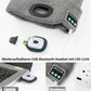 Peel-Off LED Headlamp Bluetooth Headset Knit Cap