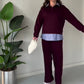🔥Hot Sale Offers-Women's Casual Long-Sleeve Top and Pants 2-Piece Set🔥Buy 2 Get Free Shipping