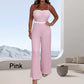 🎁💥LAST DAY SALE 50% OFF!!💞50K+ SOLD!🧵Women’s Elegant Sling Jumpsuit with Built-in Bra