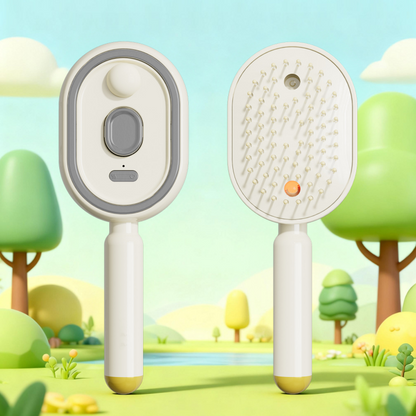 ⏳LAST DAY SALE ONLY ￡14.99!!✨ Electric Spray & Massage Hair Brush