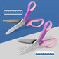 🧵 LIMITED TIME 50% OFF!💥 Premium Stainless Steel Pinking Shears – Ergonomic Soft-Grip, Zigzag Cut✂️