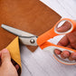 🧵 LIMITED TIME 50% OFF!💥 Premium Stainless Steel Pinking Shears – Ergonomic Soft-Grip, Zigzag Cut✂️