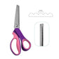 🧵 LIMITED TIME 50% OFF!💥 Premium Stainless Steel Pinking Shears – Ergonomic Soft-Grip, Zigzag Cut✂️