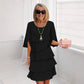 ⏰ Now only 50% off!🎁Women's Elegant Layered Ruffle Sleeve Dress – Effortless Style for Every Occasion💃