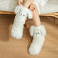 🏆🔥LAST DAY BUY 1 GET 1 FREE⚡50K+ SOLD💕Women's Plush Slippers Socks Floor Socks Winter Home Indoor Thickened Fleece-Lined Anti-Slip Adult Women's Plush Snow Socks Shoe Covers