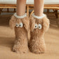 🏆🔥LAST DAY BUY 1 GET 1 FREE⚡50K+ SOLD💕Women's Plush Slippers Socks Floor Socks Winter Home Indoor Thickened Fleece-Lined Anti-Slip Adult Women's Plush Snow Socks Shoe Covers