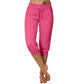 🔥50% OFF NOW!🩳Drawstring Waist Cropped Sweatpants for Lounging