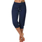 🔥50% OFF NOW!🩳Drawstring Waist Cropped Sweatpants for Lounging