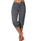 🔥50% OFF NOW!🩳Drawstring Waist Cropped Sweatpants for Lounging