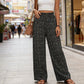 ⏳Limited-time 70% off⏰Women's Smocked High Waist Wide Leg Pants👖