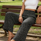 ⏳Limited-time 70% off⏰Women's Smocked High Waist Wide Leg Pants👖