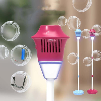 🥳2026 HOT SALE⌛50K+ SOLD!🫧✨ Automatic Handheld Bubble Machine for Kids – Light-Up Bubble Maker with Music, Perfect for Spring & Summer Fun!  🎶