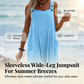 🌸 LIMITED TIME 70% OFF! ✨Sleeveless Wide-Leg Jumpsuit For Summer Breezes