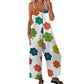 ✨Summer Hot Sale - ONLY ￡11.99!! ⏰Women's Floral Print Wide Leg Jumpsuit 💐