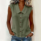 ☀️ Summer Chic Alert 60% OFF💥 –Women’s V-Neck Button-Down Top