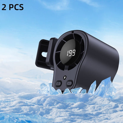 ❄️Summer cool-down deal: just £8.99!!⚡50K+ SOLD!❄️Hands-Free Personal Cooling Fan with LED Display