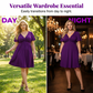 💗SUMMER HOT SALE 50% OFF⚡50K+ SOLD!!👗Elegant V-Neck Twist Front Dress with Pockets – Flattering ruched waist, breathable & flowy – perfect for work, weddings or date nights – chic and functional 💃