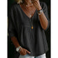 🔥Summer Hot Sales - 65% OFF👚Women's Casual V-Neck Lace Trim Top