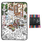 🥳2026 HOT SALE🥳💞50K+ SOLD!💖 50% OFF!💯 Personalised Colouring Blanket – The Unique DIY Gift They’ll Love✨Family Bonding DIY Drawing Blanket