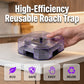 🥳2026 HOT SALE🥳💞50K+ SOLD!♻️🪳 50% OFF! Reusable Roach Trap – Physical capture, no toxic sprays. One‑way doors, easy to check & clean. Safe for homes with kids & pets! 🏠✨