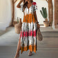 🏖️🌸Summer Hot Sale 60% OFF💃Women’s Casual V-Neck Gradient Dress